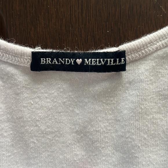 brandy melville usa white tank - Picture 2 of 2